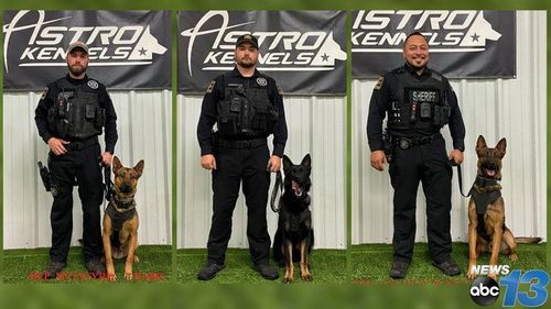 Sheriff’s Office Welcomes 3 New K 9 Units, Thanks To Local $43k Grant