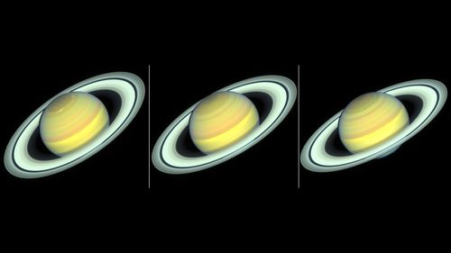 Hubble Spies Colorful Change Of Seasons On Saturn