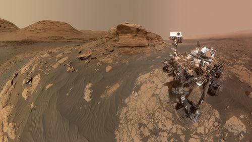 Mars Curiosity Rover Takes Selfie With ‘mont Mercou’