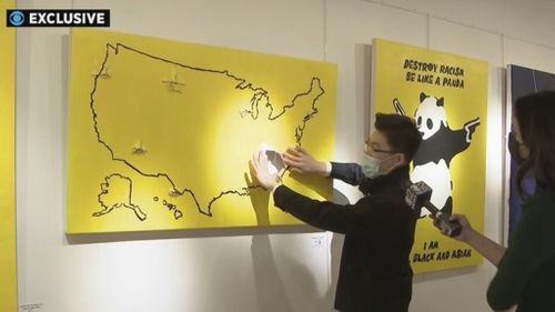 Victim Of Anti Asian Assault Turns Pain Into Art With Proceeds Benefitting Local Nonprofit