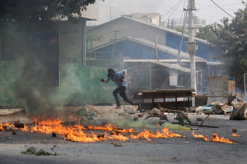 Myanmar Protesters Join ‘silent Strike’ After Soldiers Kill 7 Year Old Girl In Her Father’s Arms