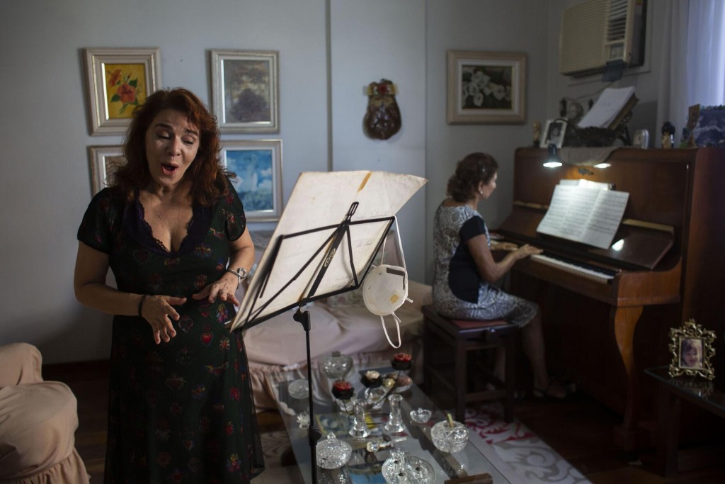 Ap Photos: Rio De Janeiro Artists Languish In Online Exile