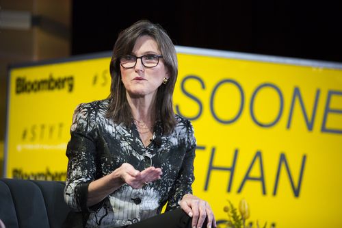 Cathie Wood’s Ark Funds Bought A Big Stake In Coinbase