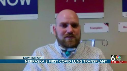 Man Gets Covid Double Lung Transplant