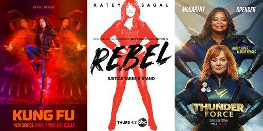 New This Week To Tv, Streaming And More: ‘kung Fu,’ ‘rebel’ And ‘thunder Force’