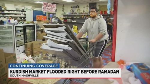 Kurdish Market Damaged By Flood Hoping To Reopen Before Ramadan