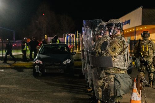 Minneapolis And Other Us Cities Increase Security Ahead Of Derek Chauvin Trial Verdict