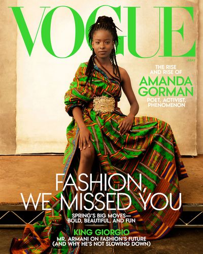 Poet Amanda Gorman Featured On The Cover Of Vogue