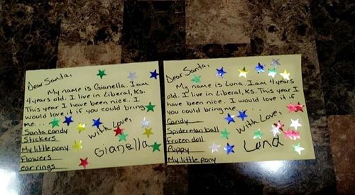After Finding A Christmas Wish List Tied To A Balloon, This Man Drove Hundreds Of Miles To Make Two Little Girls’ Dreams Come True