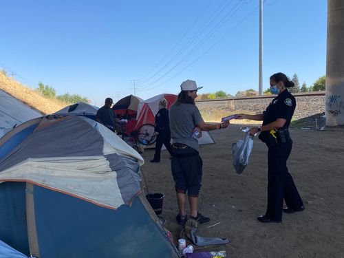A California Town Is Paying Its Homeless To Clean Their Encampment Sites