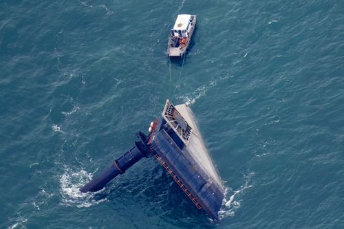 Sixth Body Recovered After Ship With 19 On Board Capsized Last Week Off The Louisiana Coast