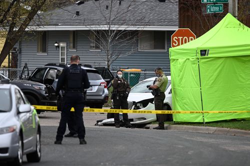 Minnesota National Guard Deployed After Crowds Protest Death Of Daunte Wright In Officer Involved Shooting