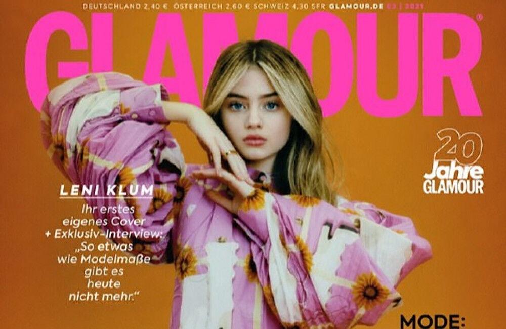 Leni Klum Follows In Mom Heidi’s Footsteps With Debut Solo Magazine Cover