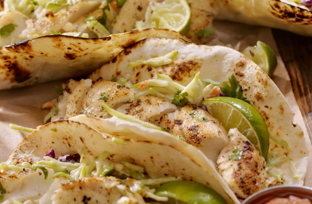 Recipe Of The Day: Fish Tacos With Apple Slaw