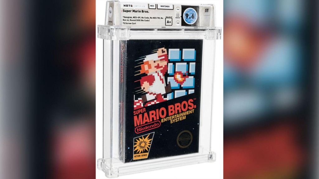 Rare Super Mario Bros. Game Sells For A Record $660,000