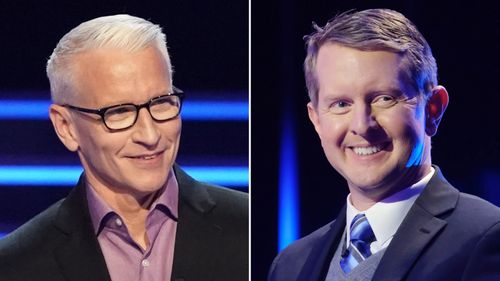 Anderson Cooper Gets Advice From Ken Jennings Before Guest Hosting ‘jeopardy!’