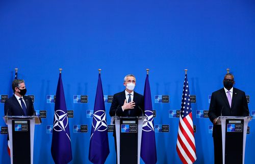 Us And Other Nato Members Pledge Support To Ukraine While Walking Fine Line With Russia