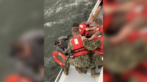 Search Operations Continue Overnight For The 12 People Still Missing From Capsized Ship Off Louisiana Coast