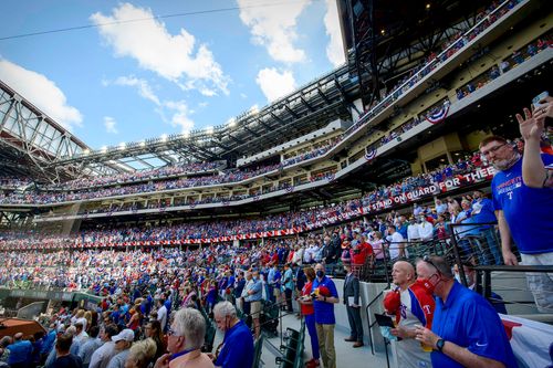 Texas Rangers Sell Over 38,000 Tickets To Home Opener, Marking One Of The First Full Capacity Sporting Events In A Year