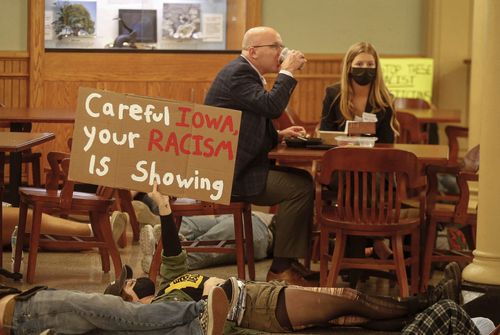 Fact Check: How A Group Of Right Wingers Spread A Lie That Black Lives Matter Stormed Iowa’s Capitol