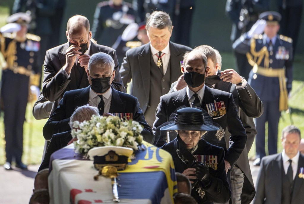 Ap Photos: Reflections On A Royal Funeral Amid A Pandemic