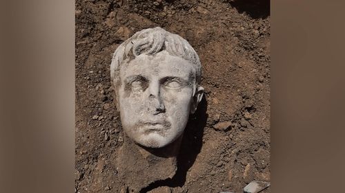 2,000 Year Old Marble Head Of Rome’s First Emperor Discovered