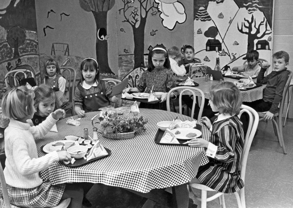 How School Cafeteria Meals Have Changed Through The Years