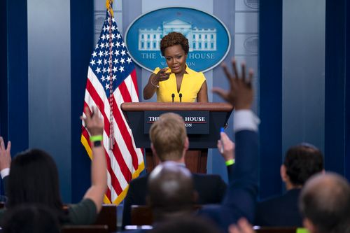 Karine Jean Pierre Becomes First Black Woman In 30 Years To Host Daily White House Press Briefing
