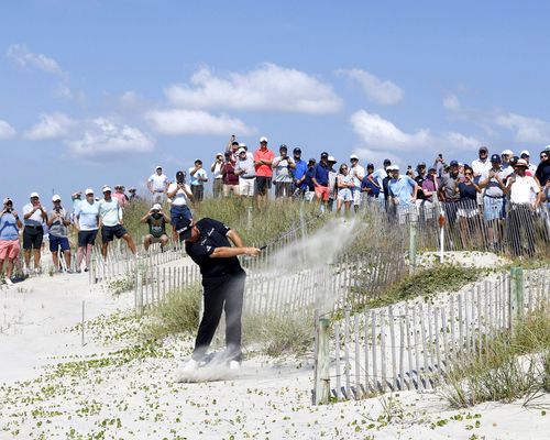 ‘got Lucky There, Could Have Been A 10’: Shane Lowry Plays Shot From The Beach During Pga Championship