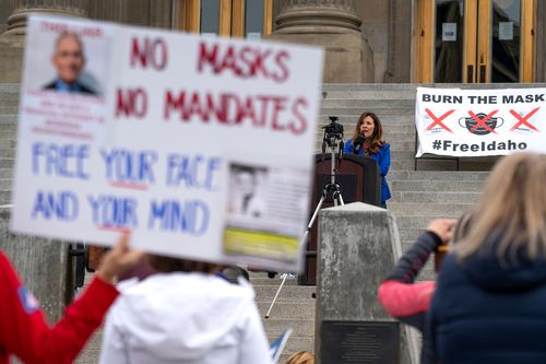 Idaho Lieutenant Governor Signs Ban On Mask Mandates While Governor Is Out Of State