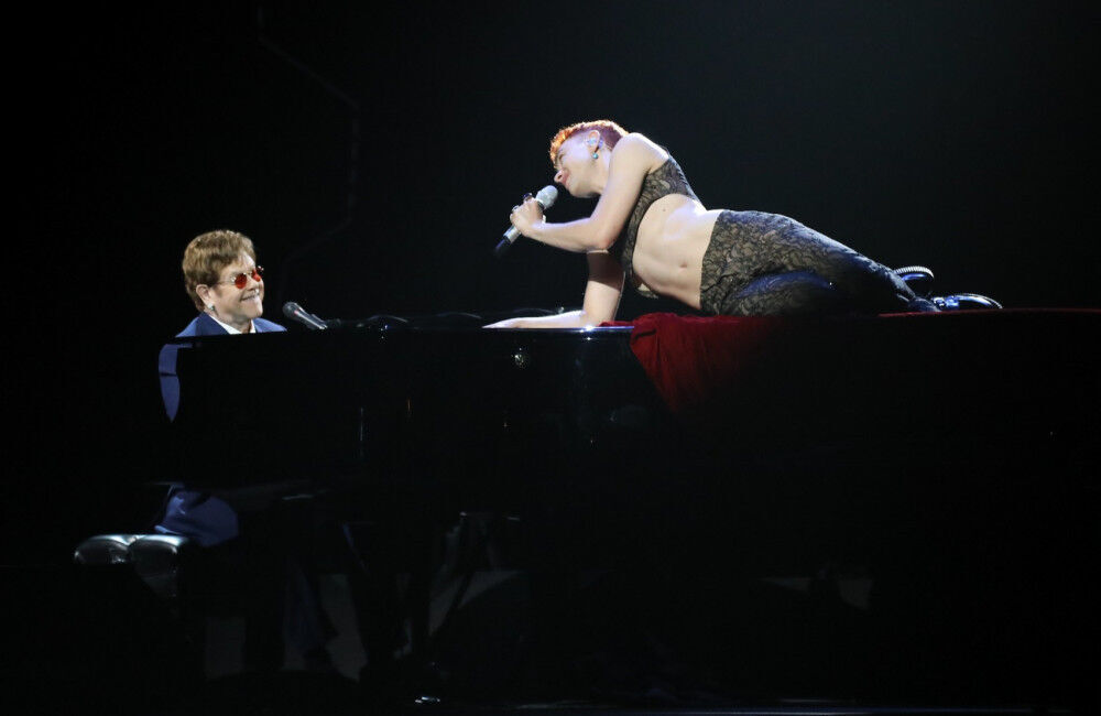 Sir Elton John And Olly Alexander Raise Awareness For Hiv With Moving Brit Awards Performance