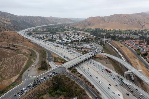 More Than 100 Vehicles Have Been Struck By Projectiles Along A Busy Southern California Freeway