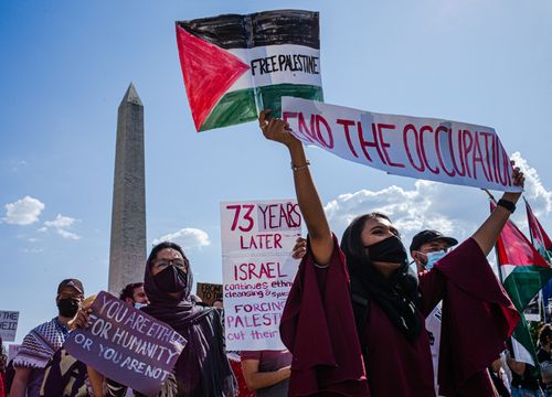 Supporters Of Palestinian Rights Hold Protests Across The United States