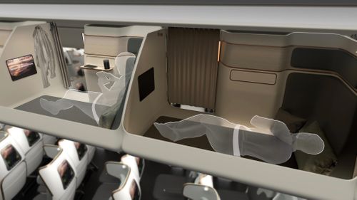 These Double Decker Airplane Cabin Concepts Could Be The Future Of Flying