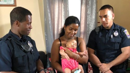 Officers Save 1 Month Old Girl