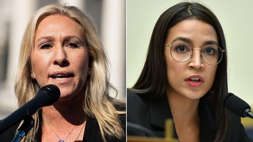 Marjorie Taylor Greene Confronts Alexandria Ocasio Cortez Outside House Chamber, Washington Post Reports