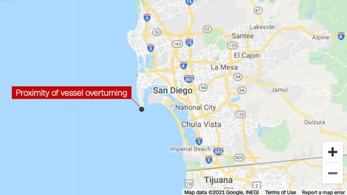 2 Dead, More Than 20 Hospitalized After Vessel Overturns Off San Diego Coast
