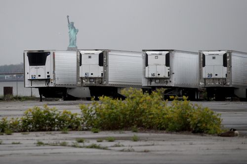 Bodies Of Covid 19 Victims Are Still Stored In Refrigerated Trucks In Nyc