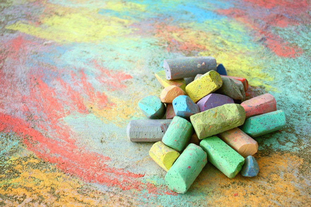 Your Kid’s Sidewalk Chalk Art Just Got A Major Boost