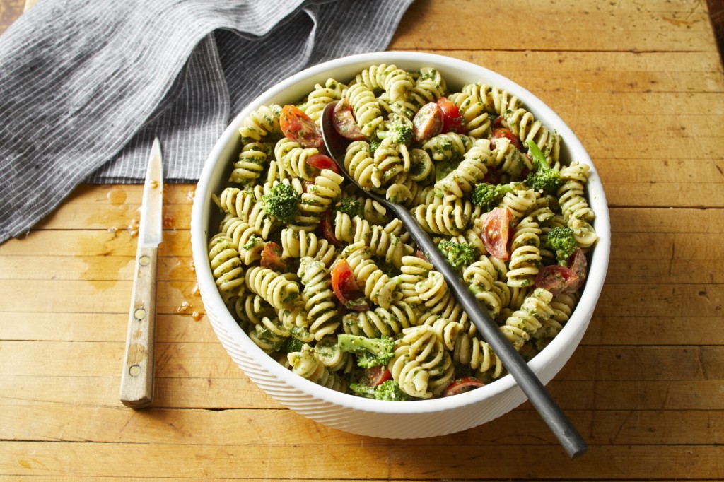 Eatingwell: Pesto Turns A Simple Pasta Salad Into An Easy Dinner