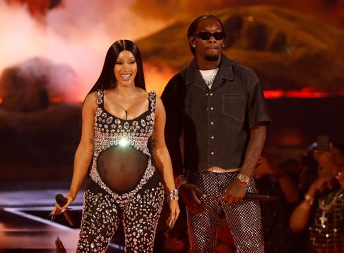 Cardi B Debuts Baby Bump At Bet Awards