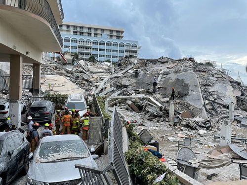 Condo Residents Saw Pool Deck And Garage Collapse Before Tower Crumbled To The Ground