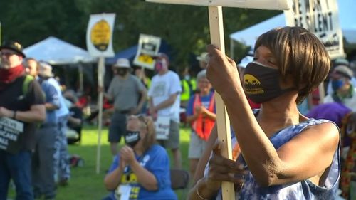 Residents Facing Homelessness Rally