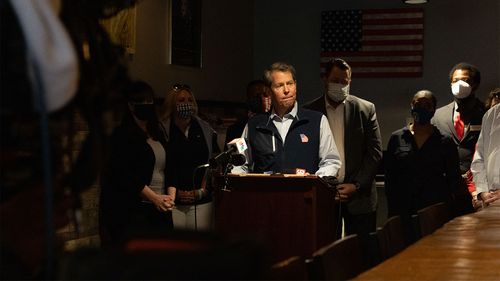 Georgia Republicans Say Doj Suit Against Voting Law Could Give Kemp Political Boost