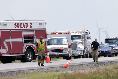 Two Dead, Multiple Injuries Reported After Suv Hits Front End Of Greyhound Bus In Indiana