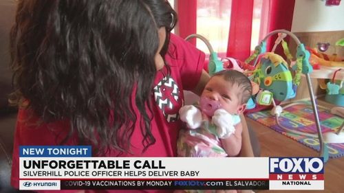 Officer Helps Deliver Baby In Family Bathroom