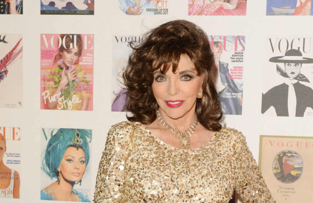 Dame Joan Collins Swears By A ‘good Base’ For Disguising Signs Of Ageing