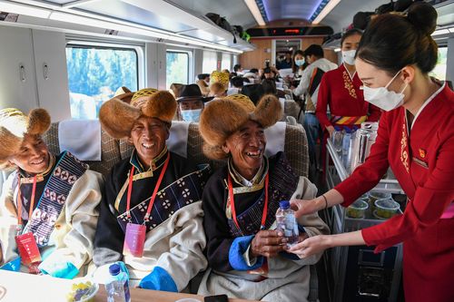 Tibet’s First Bullet Train Line Enters Service