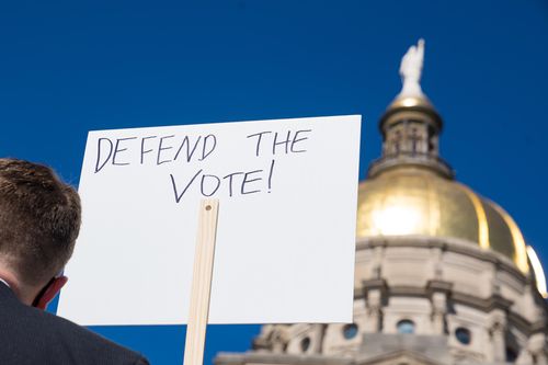 Justice Department Suing Georgia Over Voting Restrictions