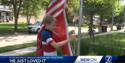 Flag Interest Brings Neighbors Together